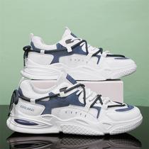 men's shoes spring new breathable mesh sports shoes men trendy wild sneakers casual running daddy shoes