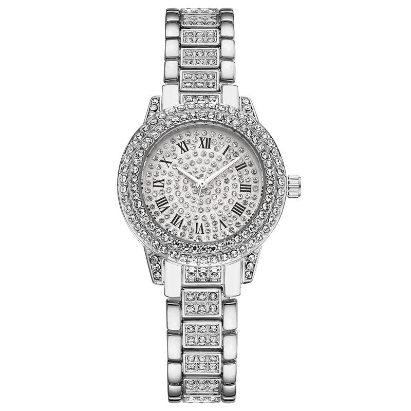 cross-border new arrival luxury watch women's starry steel chain watch fashion temperament small dial cornucopia watch women