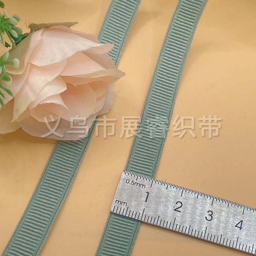 松紧带/弹力绳/橡胶松紧带/6.0松紧带/走马带橡筋白底实物图