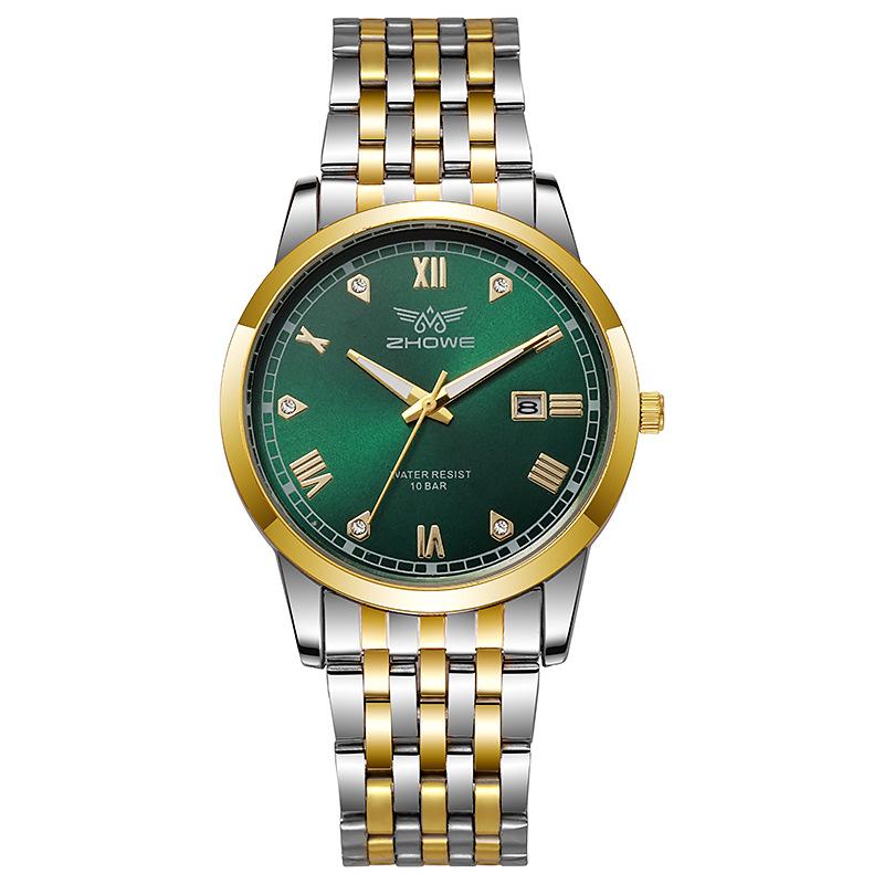 2024 Cross-Border New Arrival Top-Selling Product Fashion Business Men's Belt Calendar Watch Casual All-Match Men's Quartz Watch Watch