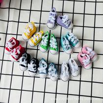 20cm cotton mary jane shoes doll shoes 6 points bjd doll casual shoes shoes 5cm small mini canvas shoes doll doll shoes