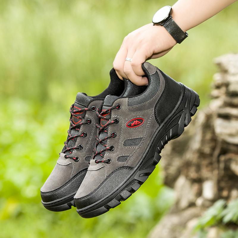 men's shoes wholesale autumn new leather fashion low top running shoes outdoor leisure travel running shoes sports shoes men
