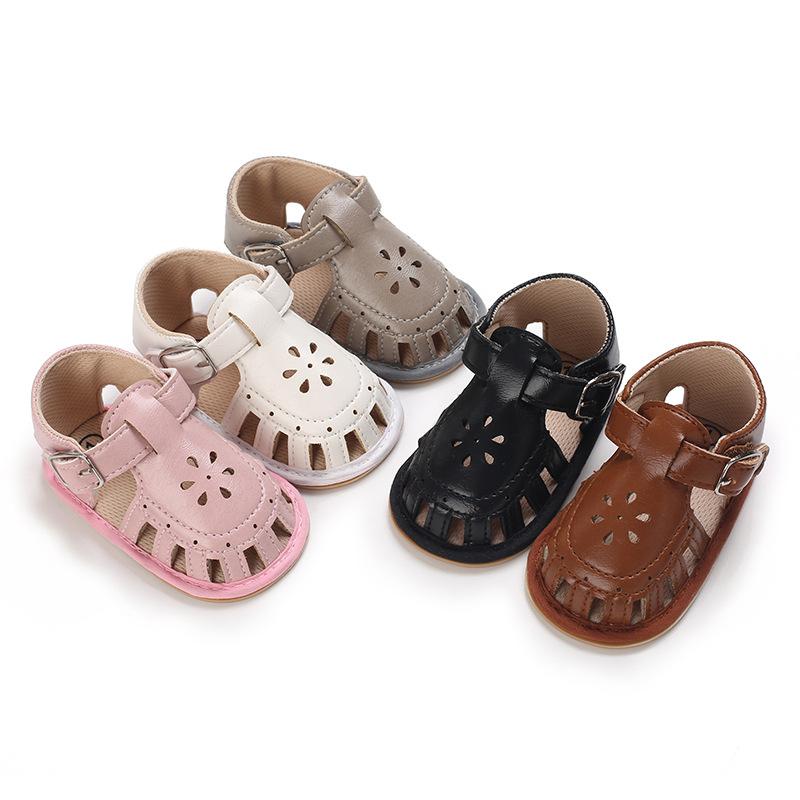 summer 0-1 years old hollow breathable baby girl sandals