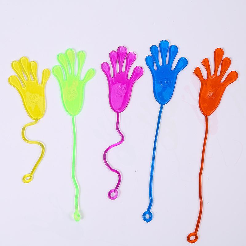 sticky palm climbing wall palm toy elastic retractable sticky palm small hand