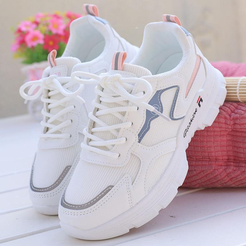 dad shoes women's 2024 summer new casual platform casual shoes ins trendy thin mesh shoes breathable sneaker