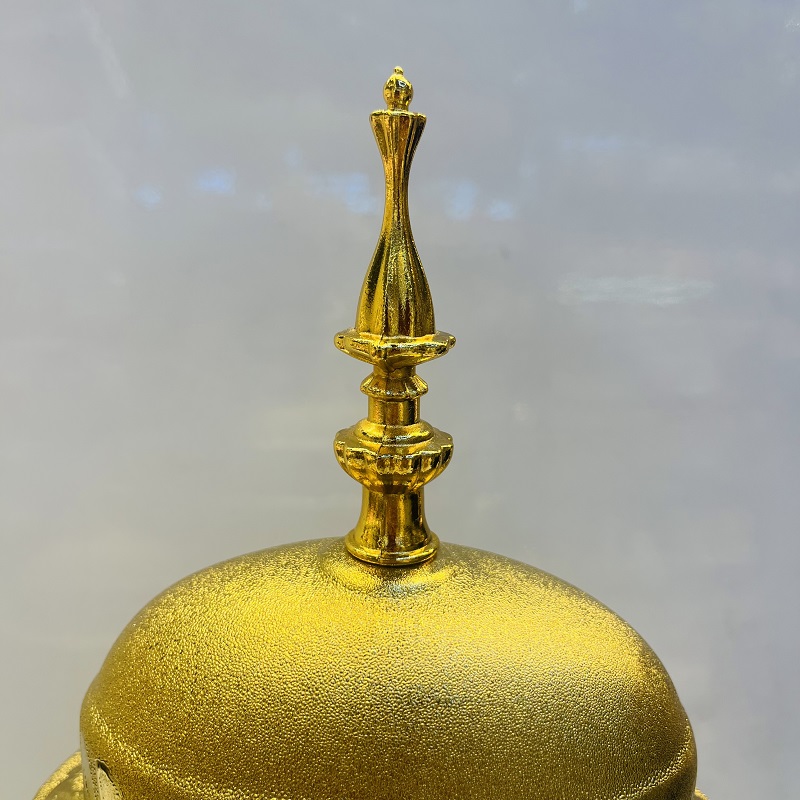 Golden covered ceramic vase, Nordic modern American style living room decoration item, flower arrangement vase, home decoration item, vase decoration item, ceramic vase, soft decoration item, vase decoration item, plain vase for the entrance hall, traditional cultural ceramic products pic 9