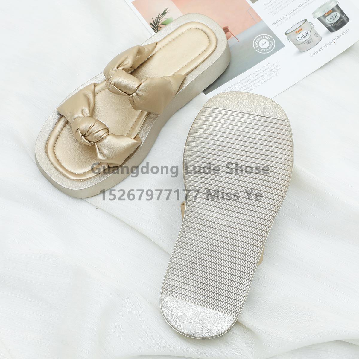 new women's slippers wholesale platform slippers women's sandals summer outdoor casual all-matching fashion slippers women