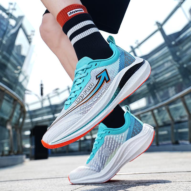 uprun men's shoes rocket volume express 6.0 men's ultra-light cushioned shoes popcorn carbon plate men's shoes flying woven breathable sneaker Application Scenario