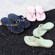 Internet Celebrity Flip-Flops Men's Fashion Fashion Summer Outdoor Wear Thick Bottom Soft Bottom Shit Feeling Beach Flip-Flops Slippers Ladies