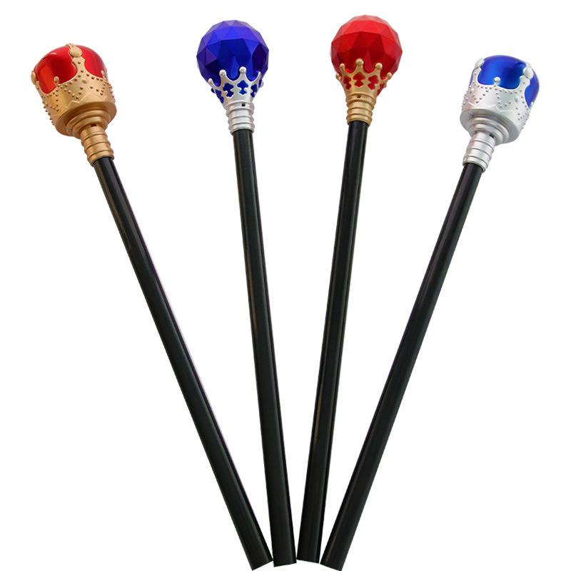 king truncheon cosplay props halloween children's performance product princess prince plastic cane toy