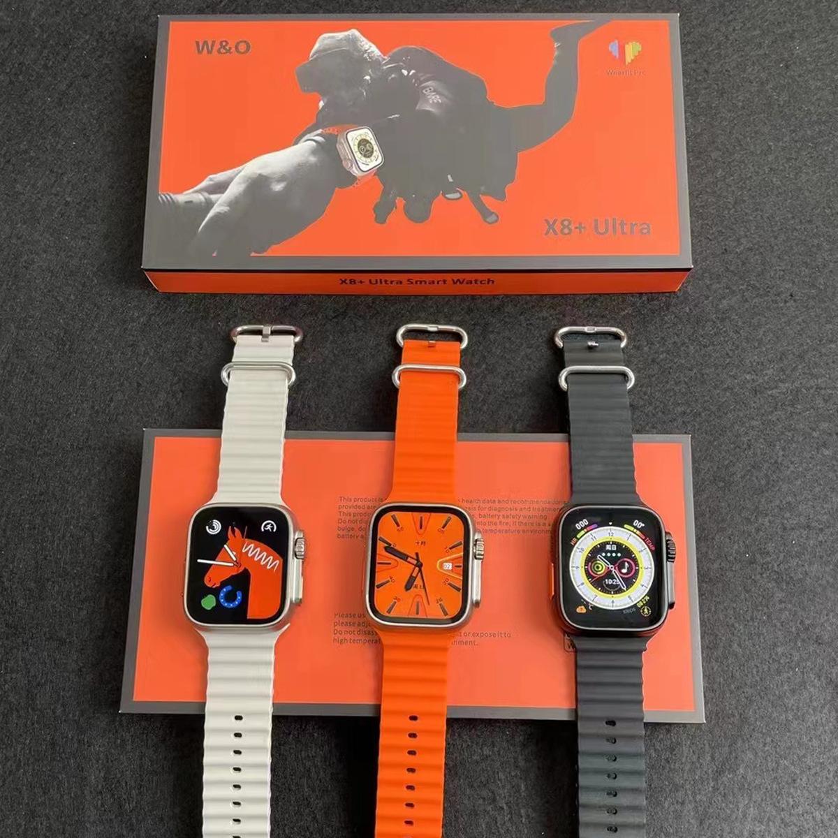 X8 + Ultra Smart Watch X8 + Ultra Bluetooth Calling Heart Rate Sports Information Reminder Smart Watch
