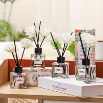Rattan Fire-Free Aromatherapy Room Bedroom Air Dried Flower Perfume Home Indoor Smoke-Free Essential Oil Freshing Agent