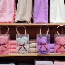 coral velvet bear towel wedding gift rabbit towel engagement creative wholesale towels embroidered logo