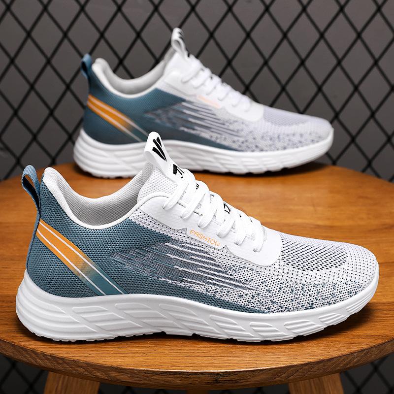 shoes men 2023 summer new men's shoes wholesale breathable sneaker men live hot sale soft bottom casual shoes