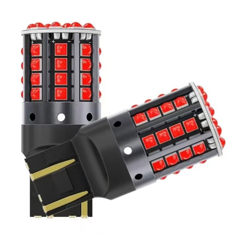 Car LED lights, brake lights, turn signals, taillights, 1156 yellow light, 44 lights, high-power high-brightness bulbs details Picture