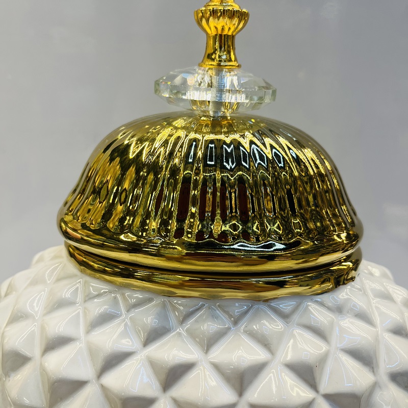 Convex rhombus-shaped ceramic vases, Nordic modern American style living room decorative items, flower arrangements, flower vases, home decorative items, vase ornaments, ceramic vases, soft decorative items, vase ornaments, wholesale of vases, traditional cultural ceramic products pic 5