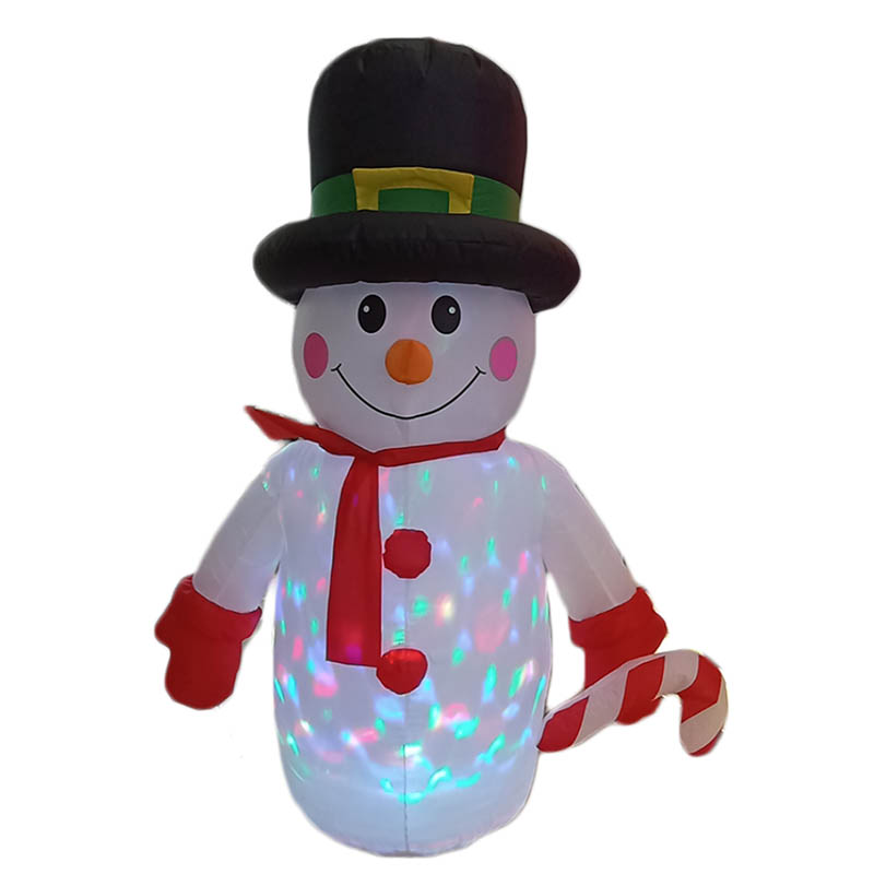 Factory direct sales. It's just Christmas. Wholesale of 1.2m glittering button snowmen details Picture