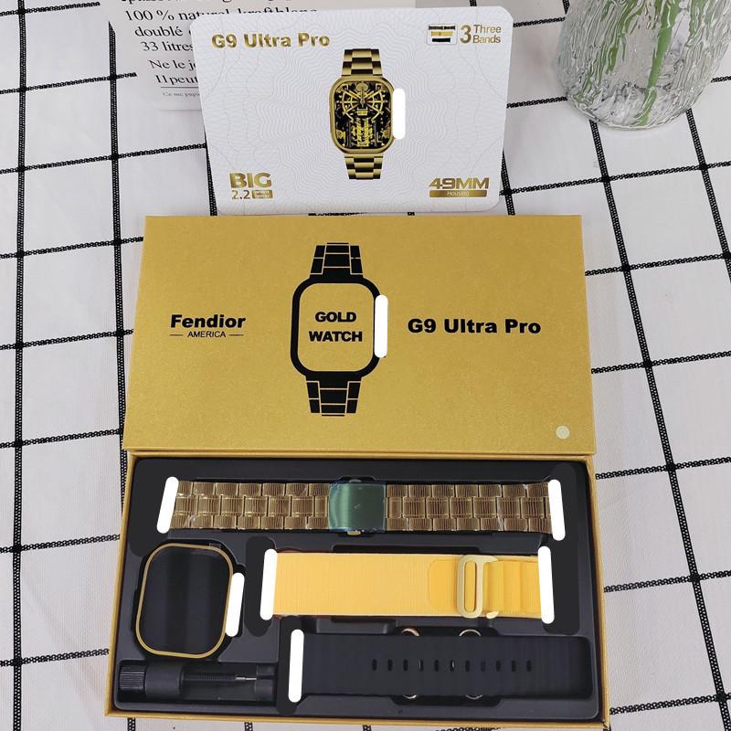 foreign trade popular style smart watch g9 ultra pro luxury edition suit hd large screen health monitoring