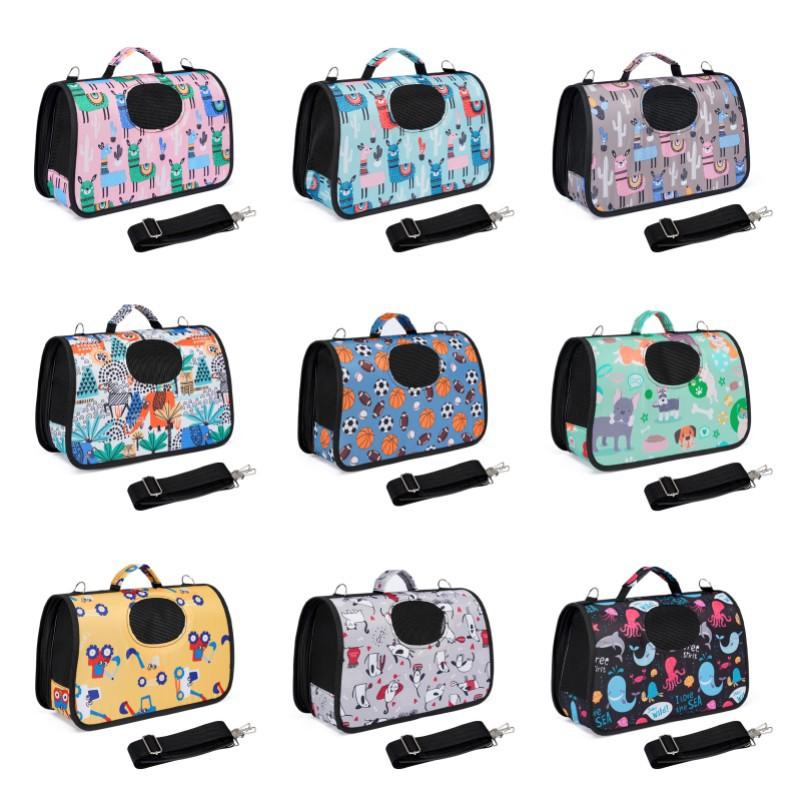 pet bag backpack teddy outing cage dog bag cartoon handbag school bag portable cage supplies