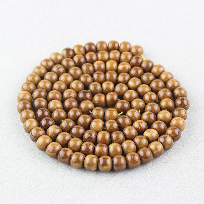 cook beads barrel beads bodhi seed collectables-autograph bracelet men's 108 beads bracelet necklace