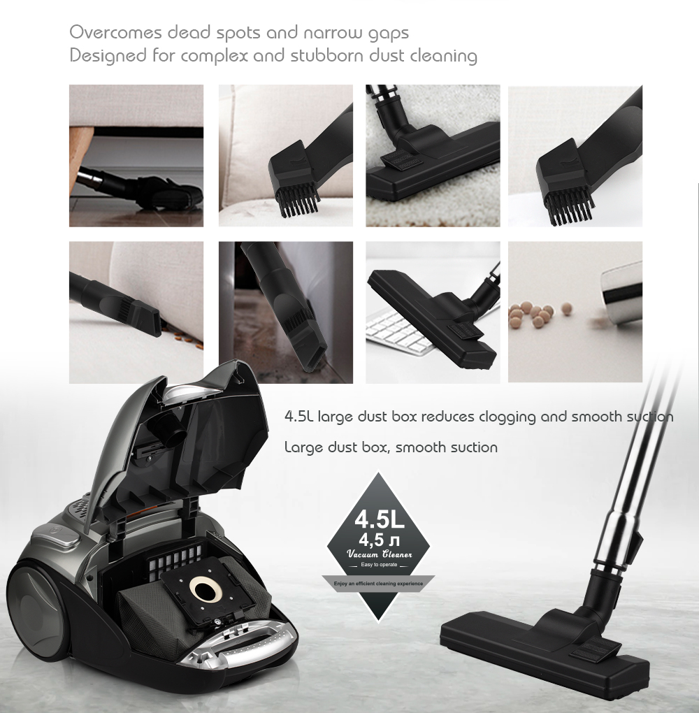 RAF vacuum cleaner, household vacuum cleaner, powerful portable vacuum cleaner pic 8
