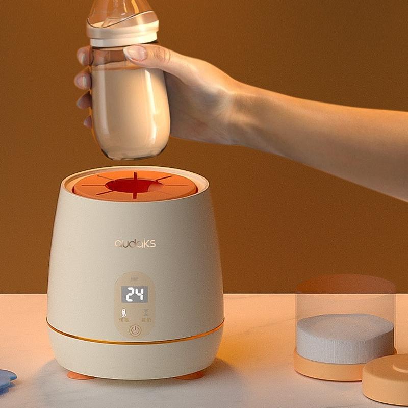 audaks milk shaker insulation milk warmer baby automatic milk powder machine blender baby electric milk stirring milk shake machine