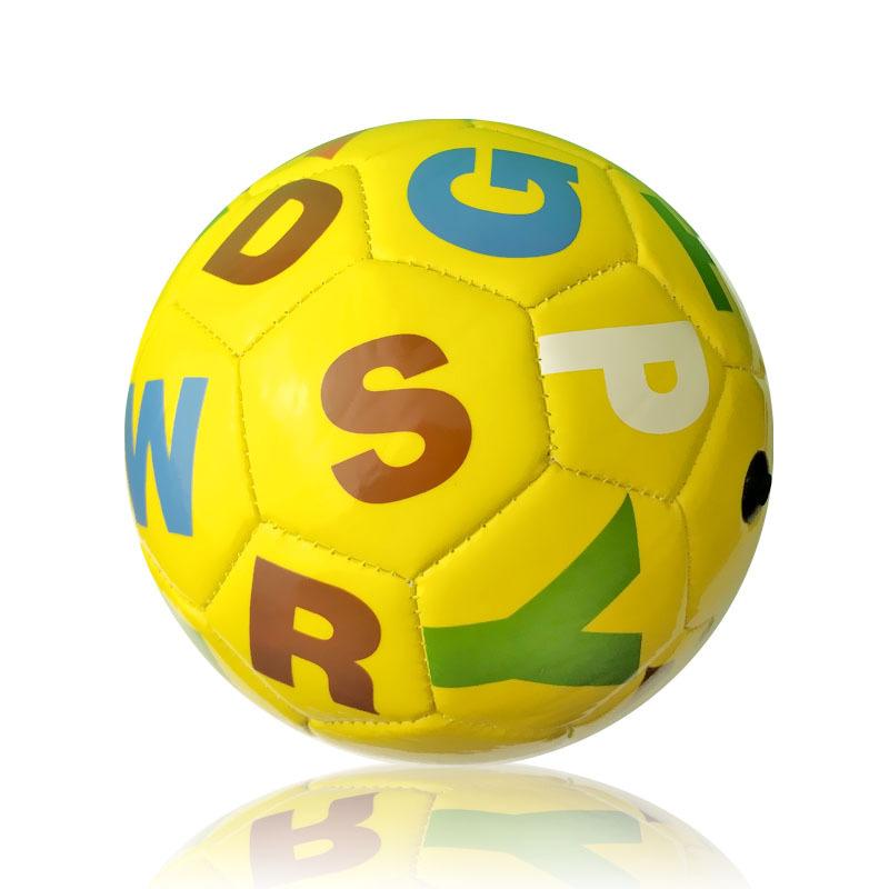 factory customized football no. 2 football no. 3 kindergarten children's toy letter elementary school students training high school entrance examination machine seam Specification drawing