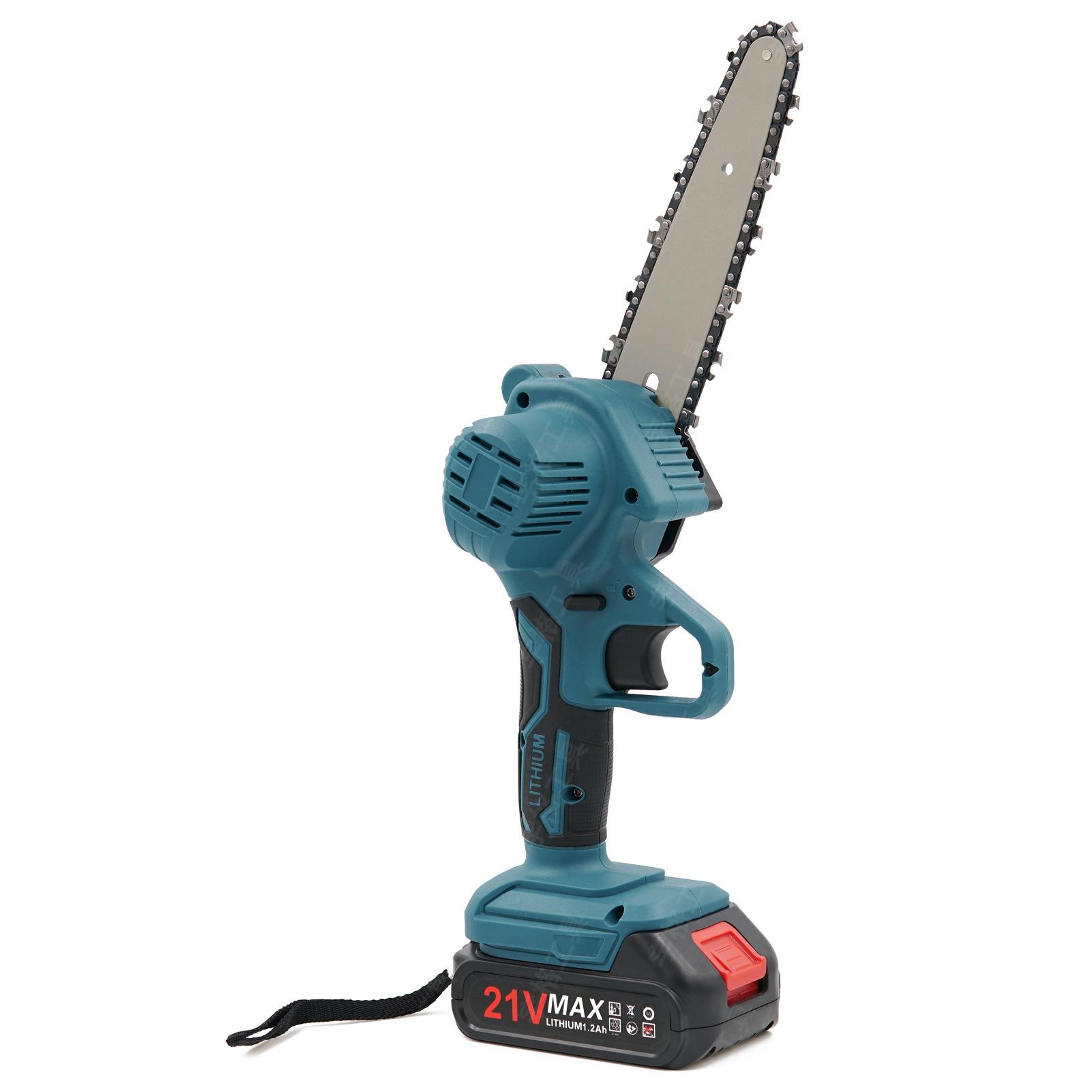 6-inch mini lithium electric saw rechargeable small handheld electric saw logging pruning garden electric tool electric chain saw