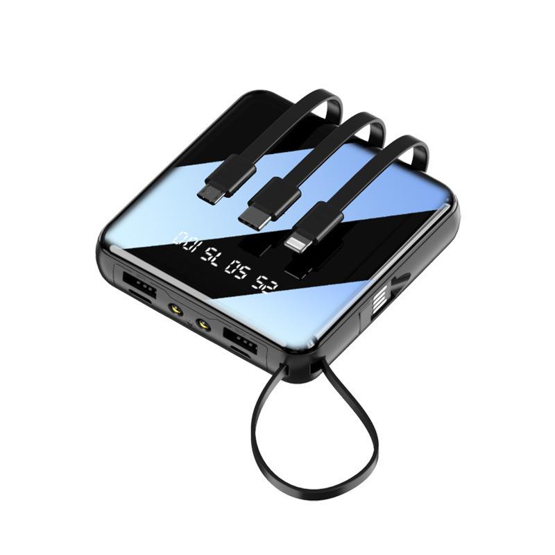 new shared mini fast charge with cable veran power bank 20000 ma gift printed logo mobile power supply Item Picture