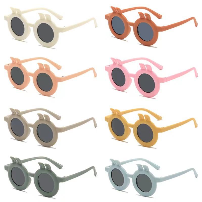 new bunny kid's eyewear show travel cute baby sunglasses boys and girls sun-resistant sunglasses wholesale