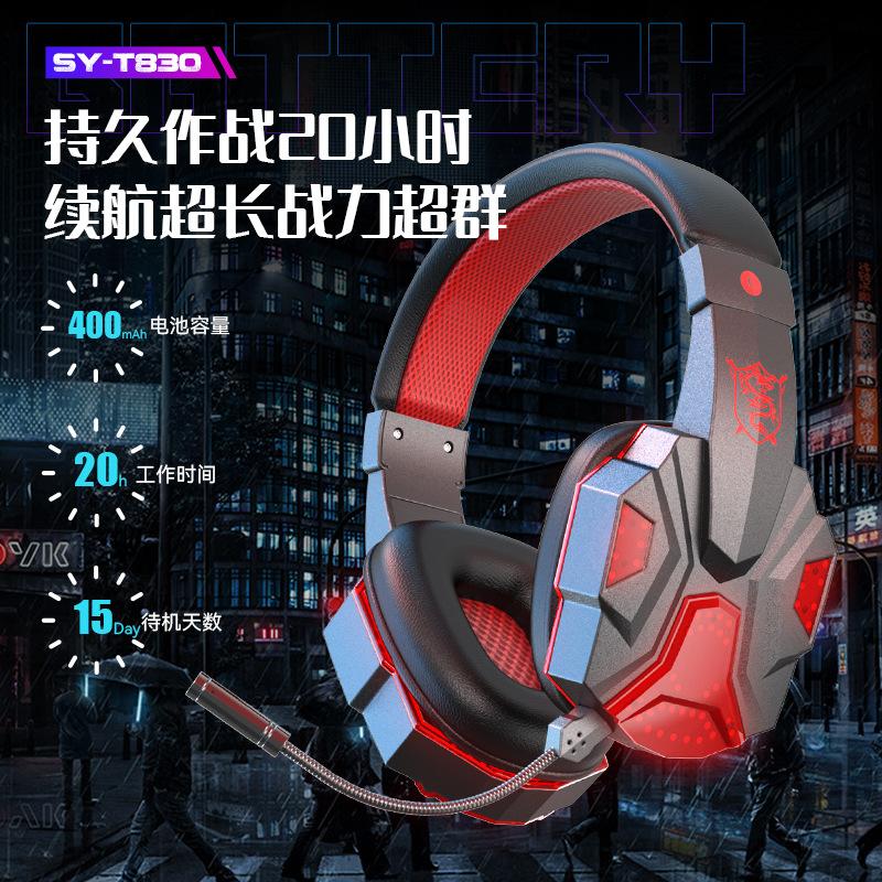 cross-border hot wireless computer gaming headset universal bluetooth gaming headsets headset for mobile phone wholesale