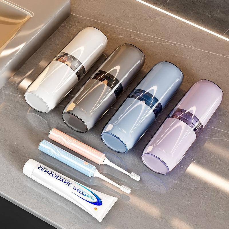 travel toothbrush storage box gargle cup portable tooth-brushing cup brushing cup set travel product parent-child