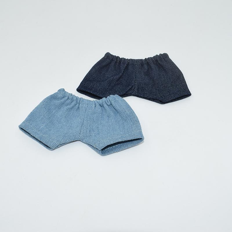 baby pants 20cm/15cm cotton doll shorts exo jeans toy accessories star doll dress up doll clothes