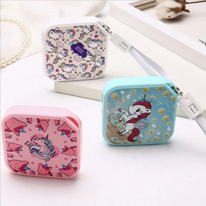 creative cartoon pattern mini power bank customized mobile power supply 10000 ma company gift logo