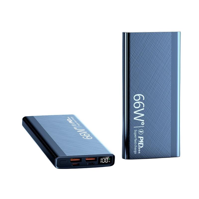 cross-border new arrival 66w super fast charge large capacity 20000 ma power bank outdoor mobile power supply for aircraft Item Picture