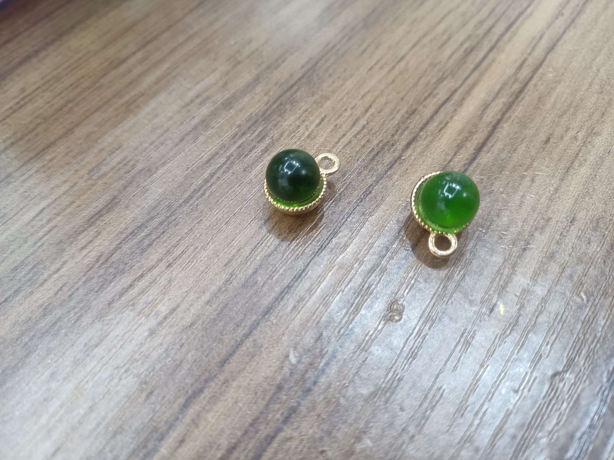 艺丹锌合金饰品配件火爆热销 仿水晶球饰品吊坠产品图