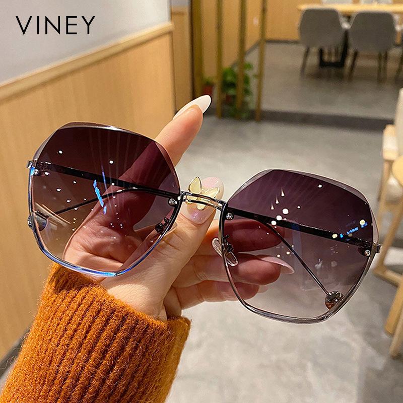 viney sunglasses women's new 2024 sunglasses summer fashion sun protection driving uv protection glasses