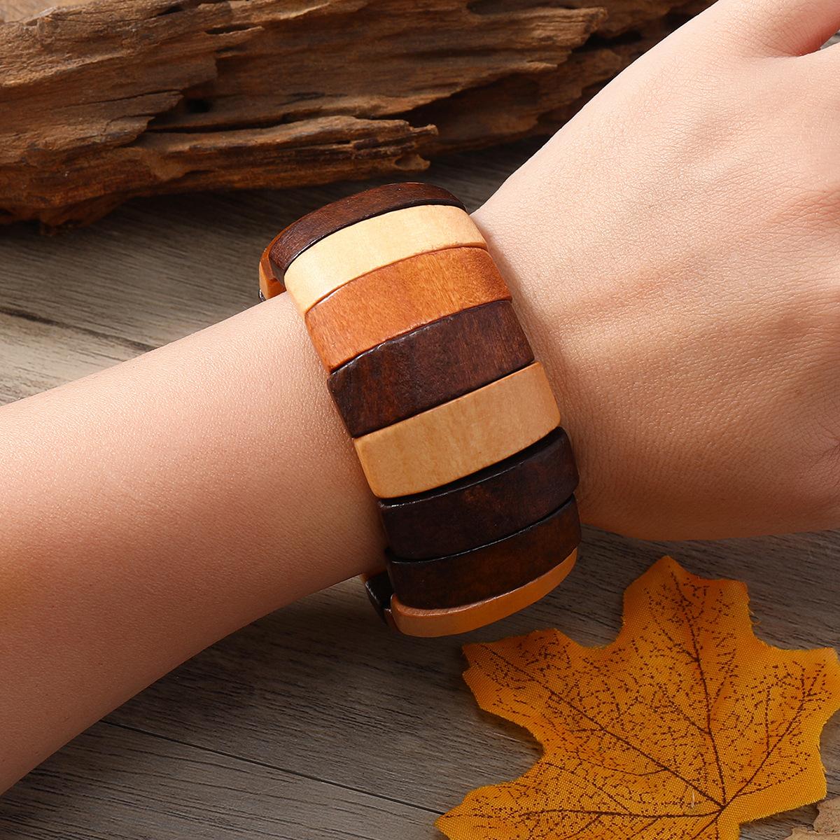 bracelet coconut shell ethnic style handmade bracelet natural wooden bracelet wholesale bracelet simple wristband bracelet