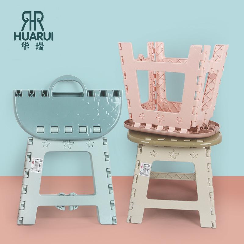 children's folding chair stool plastic stool low stool folding chair outdoor portable camping plastic fishing chair thumbnail