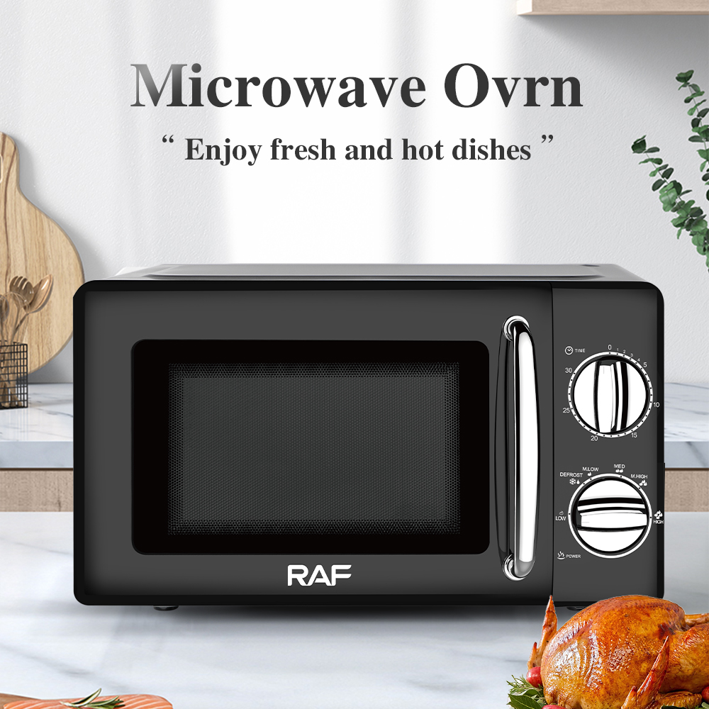 RAF microwave oven for home and office, quick light wave 360° turntable microwave oven, visual heating microwave oven Item Picture