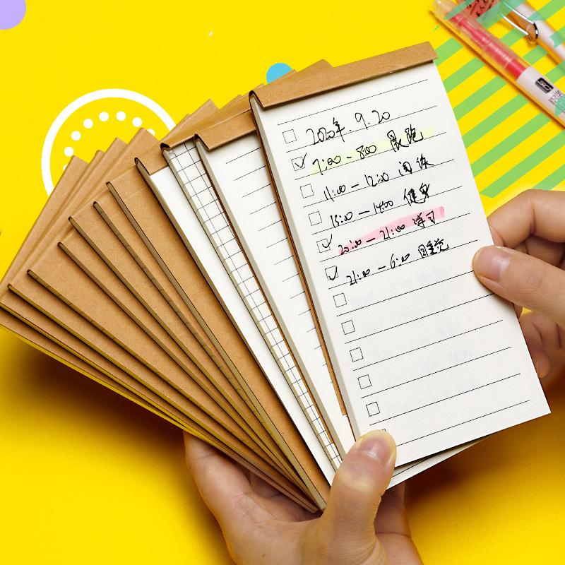 tear-off note pad small notebook portable portable daily planner carrying task list pocket notepad