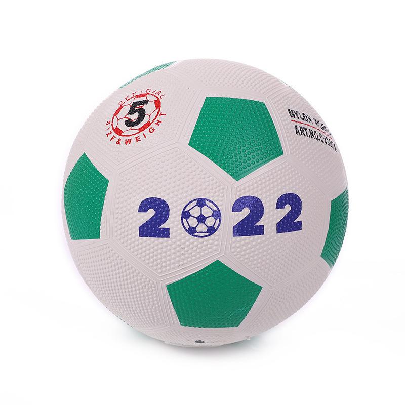 Youth No. 5 Rubber Particle Football Adult Competition Training No. 4 No. 3 Rubber Glossy Golf Football Application Scenario