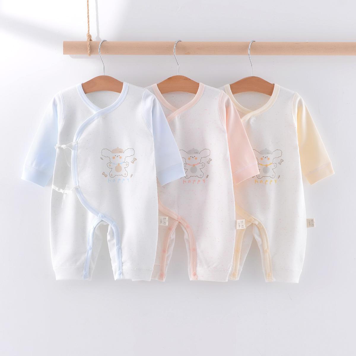 newborn clothes spring and autumn rompers long sleeve one-piece baby butterfly clothes romper baby clothes baby clothes