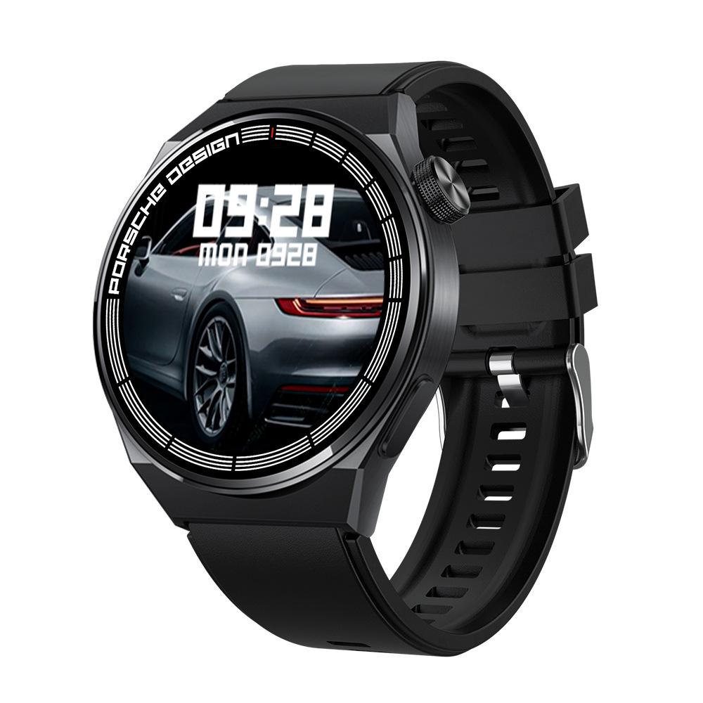 Porsche GT8 Huaqiang North Smart Watch Ring Sports Bluetooth Phone NFC Heart Rate Waterproof Wireless Charger