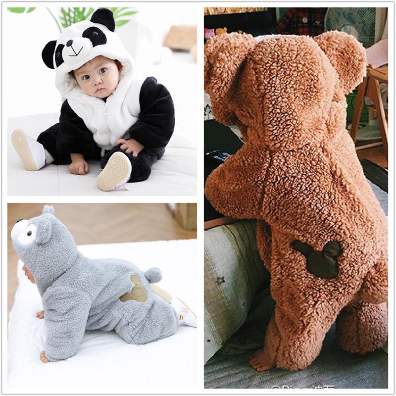 2023 popular baby clothes winter clothes autumn and winter jumpsuit children newborn romper cotton-padded clothes