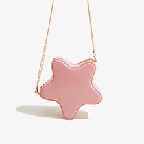 XINGX PVC Barbie Gel Bag Macaron Mini Handbag Fashion All-Match Summer Women's Messenger Bag Customization