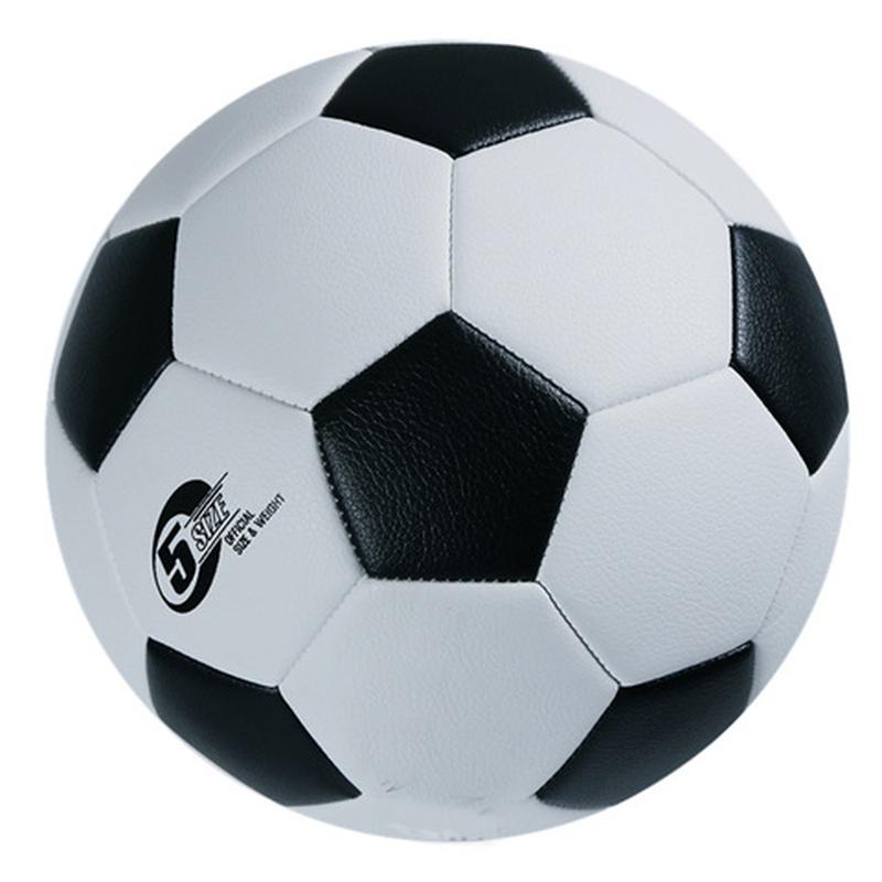 football new thickened soft leather wear-resistant special teaching training for primary and secondary school students high school entrance examination black and white no. 5 no. 4 Item Picture