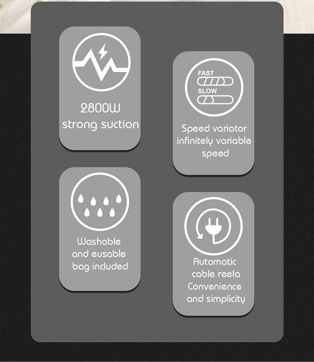RAF vacuum cleaner, household vacuum cleaner, powerful portable vacuum cleaner pic 5