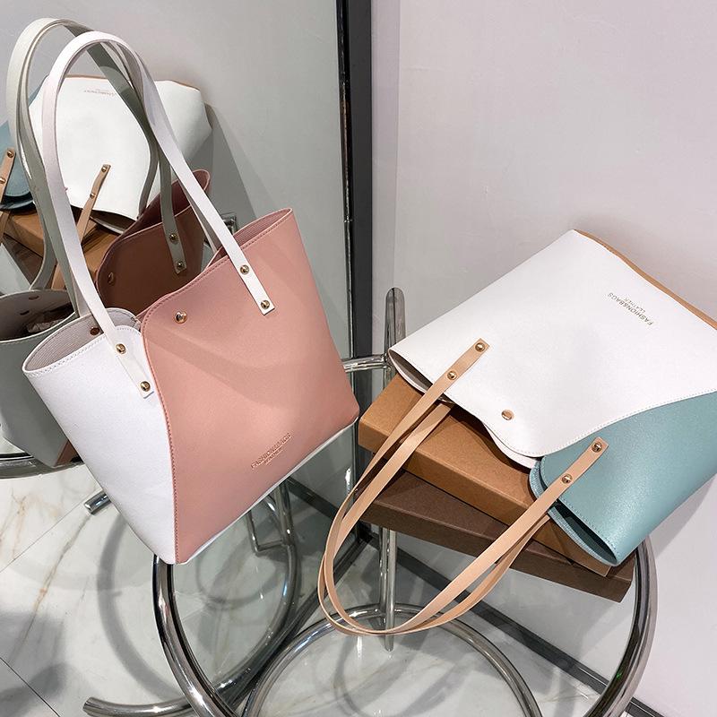 fashion tote bag 2021women handbags women's foreign trade bags bag women's shopping bag trendy all-match mummy bag Specification drawing