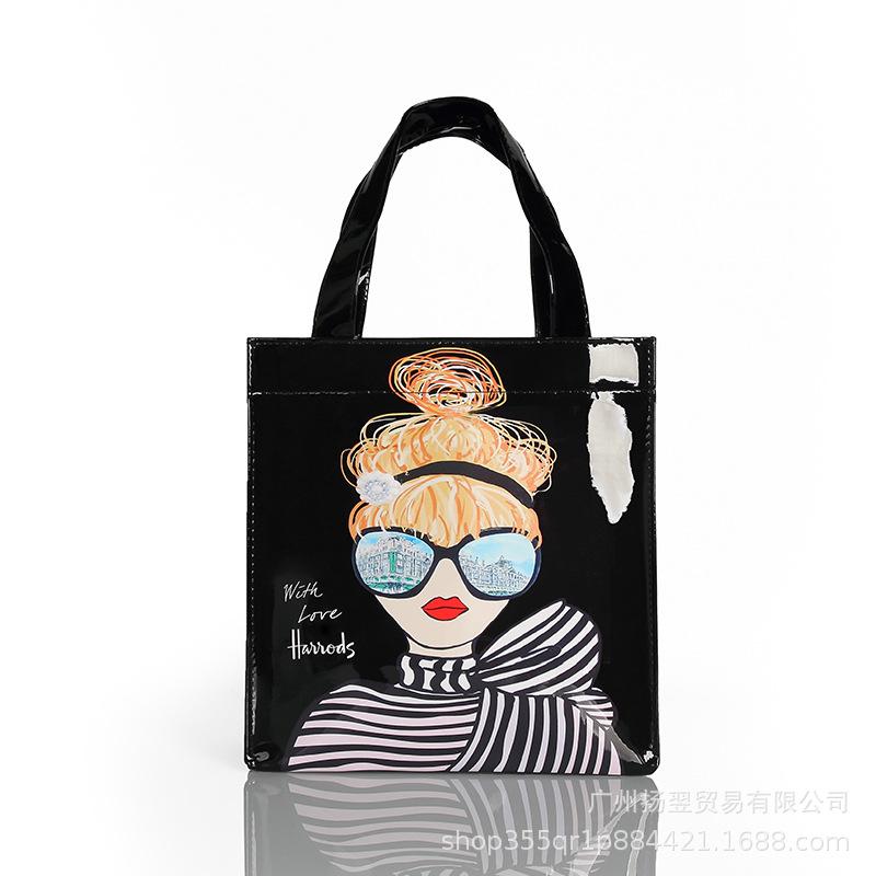 Small European and American Fashion Shoulder Bag Handbag Lunch Bag Tuition Bag Tote Bag Shopping Bag Eco-friendly Bag Storage Bag